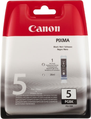 Canon Pgi-5 Black Ink Mx700  Mx850 Ip3300 Ip3500