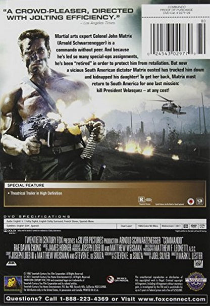 Commando, Cover may vary