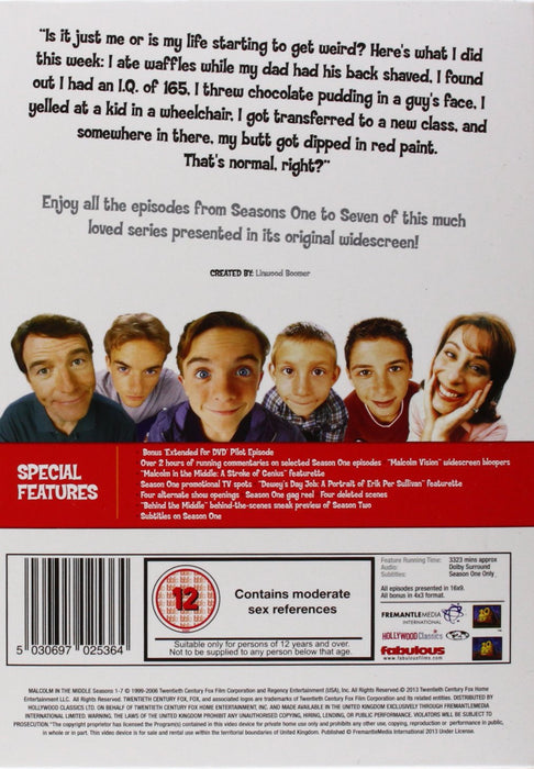 Malcolm In The Middle: The Complete Collection Box Set - Seasons 1-7