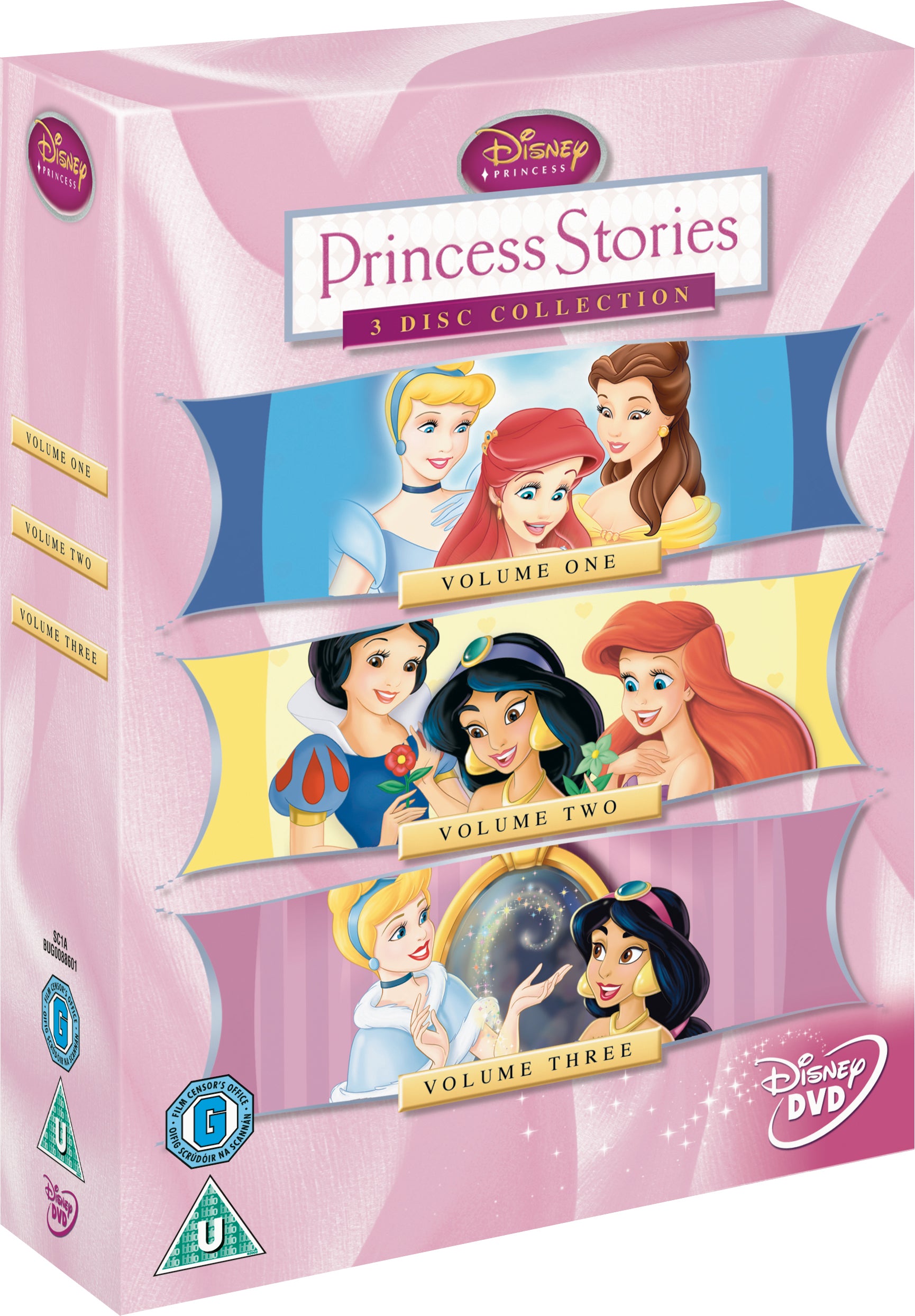 Disney Princess Stories: Volumes 1-3