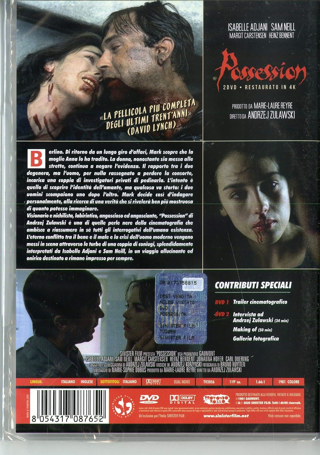Possession (Restaurato In 4K Ultra-HD)