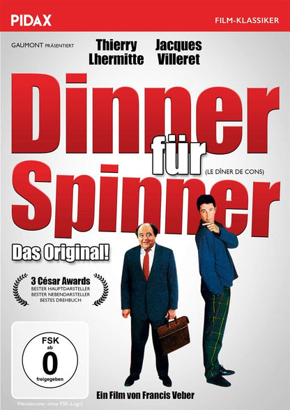 Dinner für Spinner (Le Dîner de cons) / Die originale französische Komödie mit Starbesetzung (Pidax Film-Klassiker
