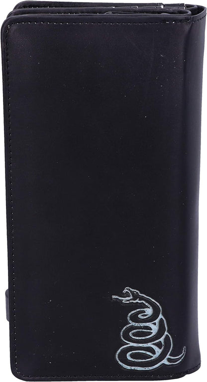 Nemesis Now Officially licensed Metallica Album Black Album Embossed Wallet Purse, 18.5cm