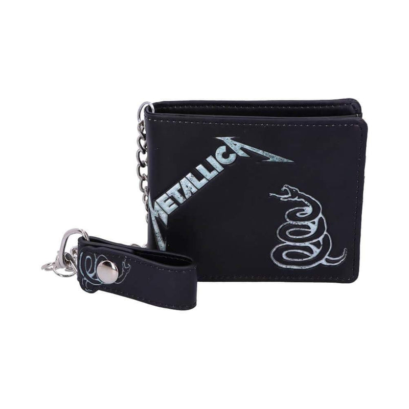 Nemesis Now Officially licensed Metallica Black Album Wallet with Chain
