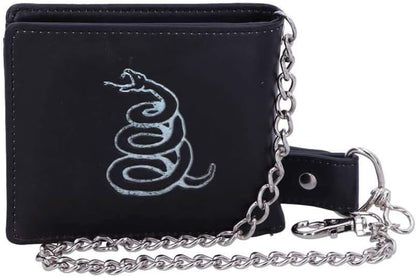 Nemesis Now Officially licensed Metallica Black Album Wallet with Chain