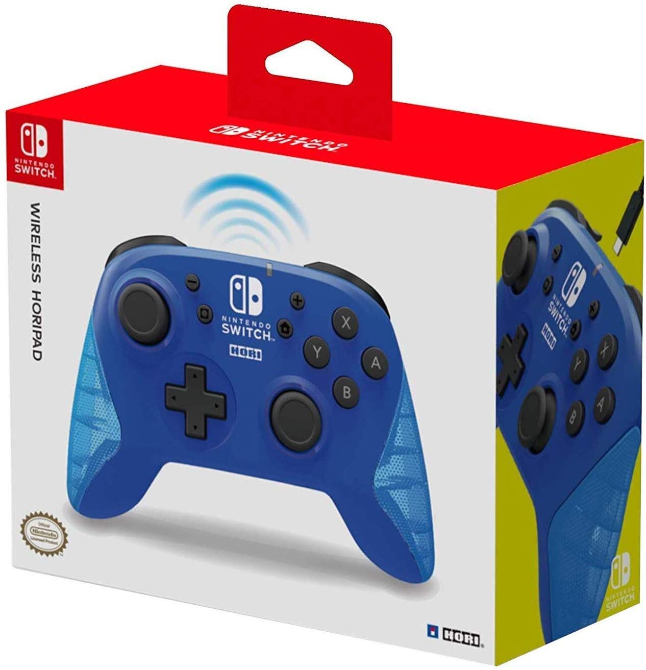 HORI - Nintendo Switch Horipad Wireless Controller Blue (Nintendo Switch) Draadloze Nintendo Switch Controller blauw/zwart