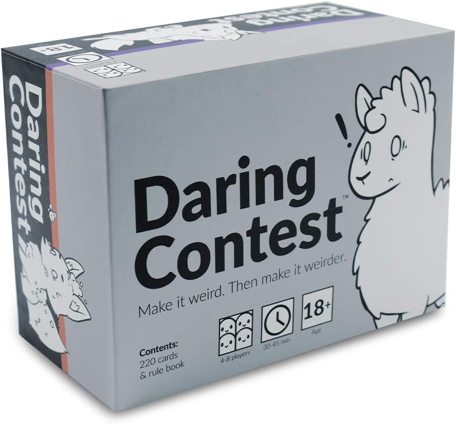 TeeTurtle TEE3897DCBSG1 Daring Contest, White