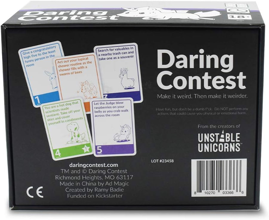 TeeTurtle TEE3897DCBSG1 Daring Contest, White