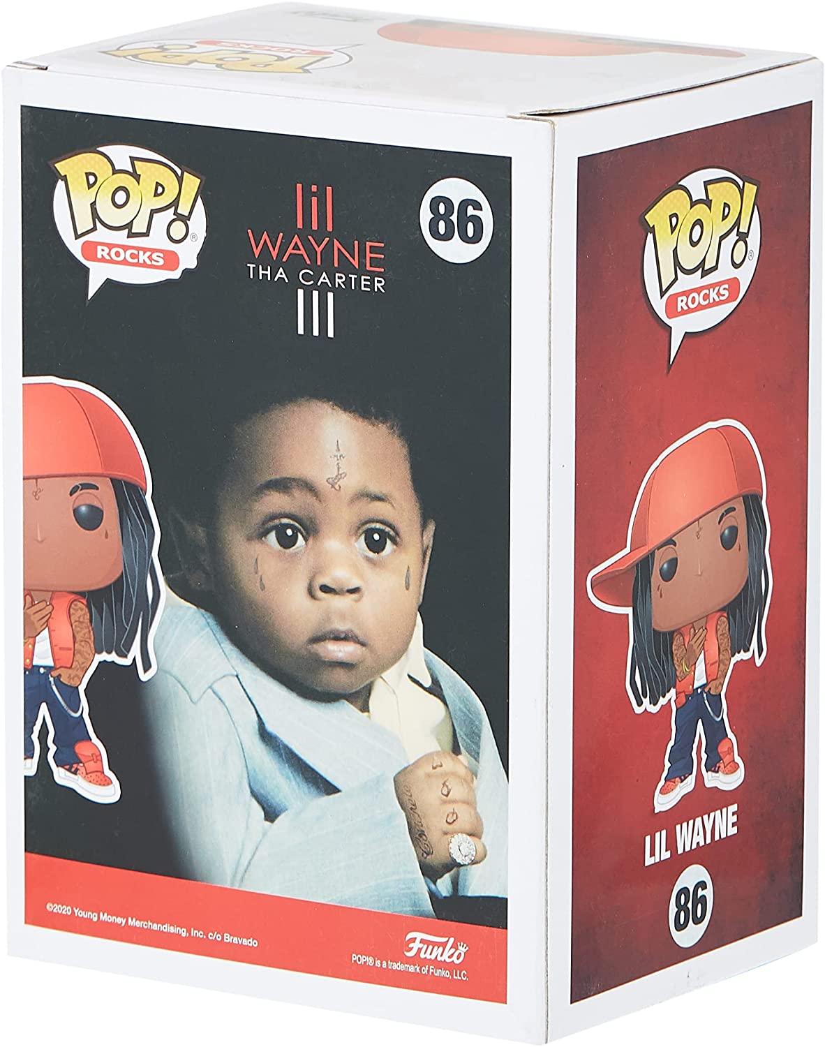 Funko Pop! Rocks: Lil Wayne - Vinyl-Sammelfigur - Geschenkidee - Offizielle Handelswaren - Spielzeug Für Kinder und Erwachsene - Music Fans - Modellfigur Für Sammler und Display