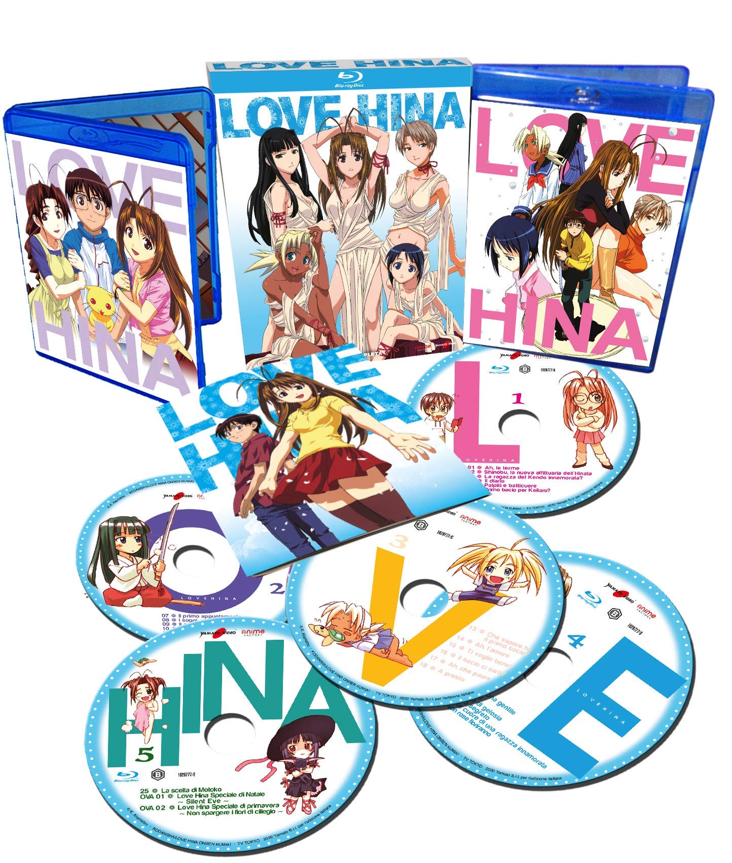 Love Hina (La Serie Tv+Special) (5 Blu-Ray