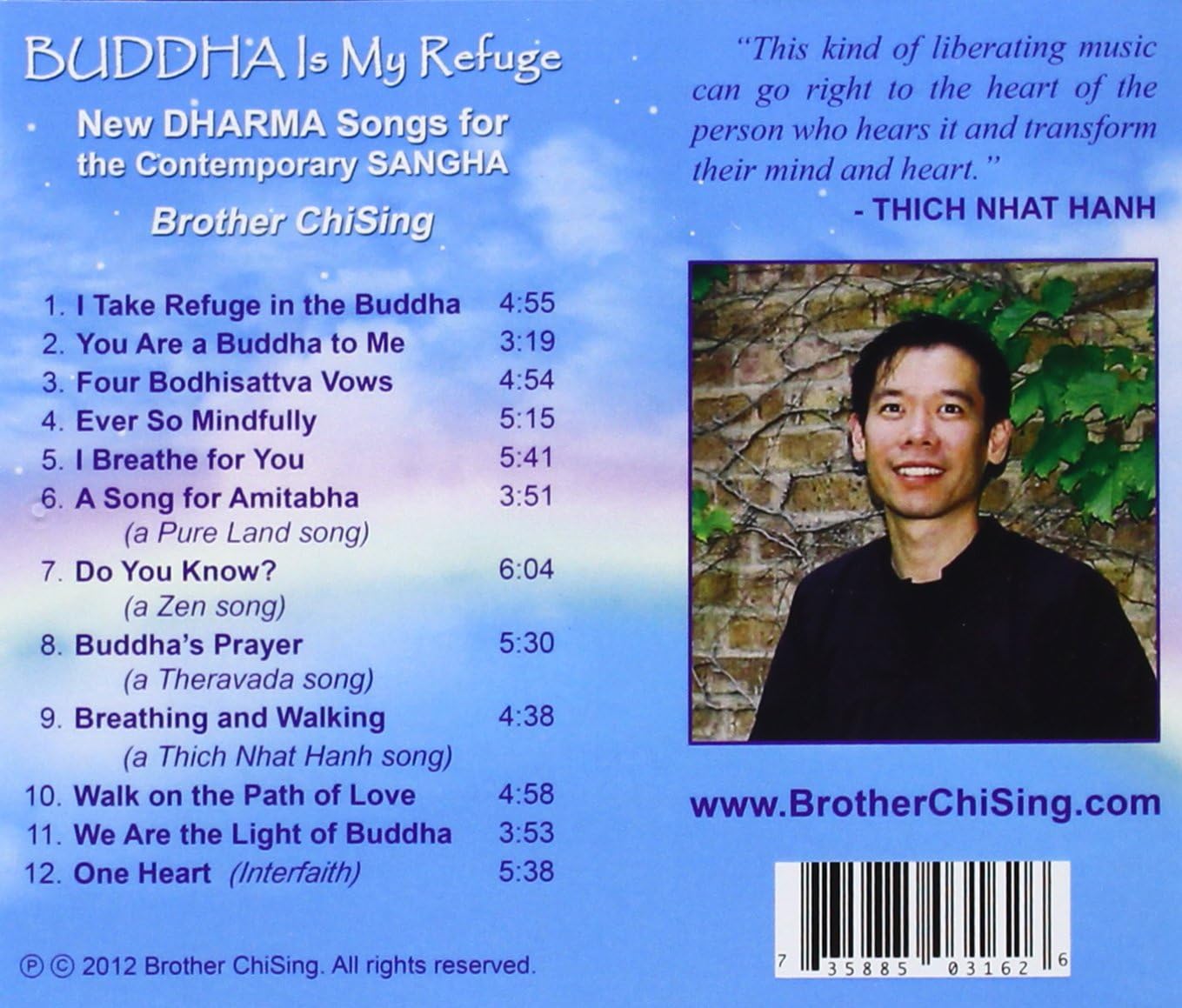 Buddha Is My Refuge: New Dharma Songs For The Cont