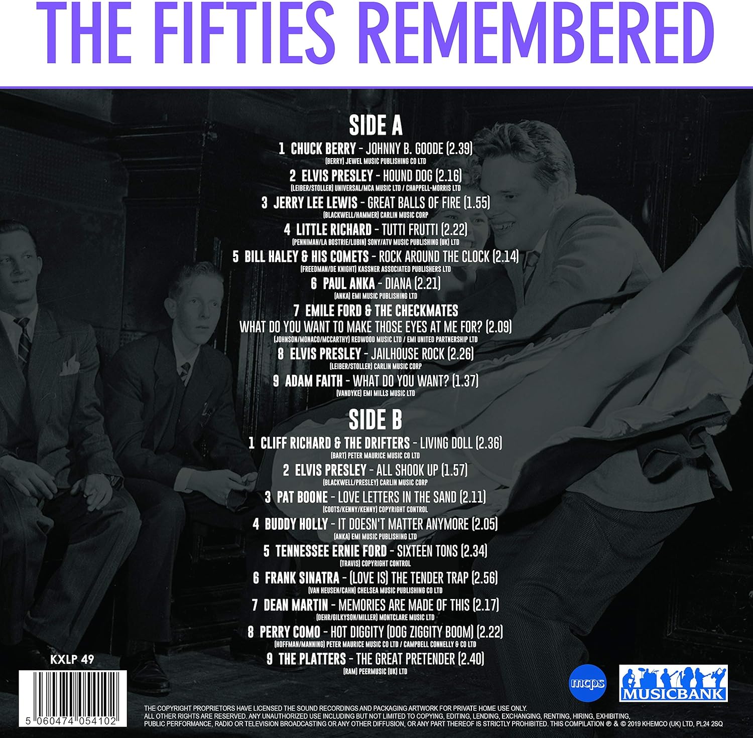 50'S REMEMBERED (IMPORT