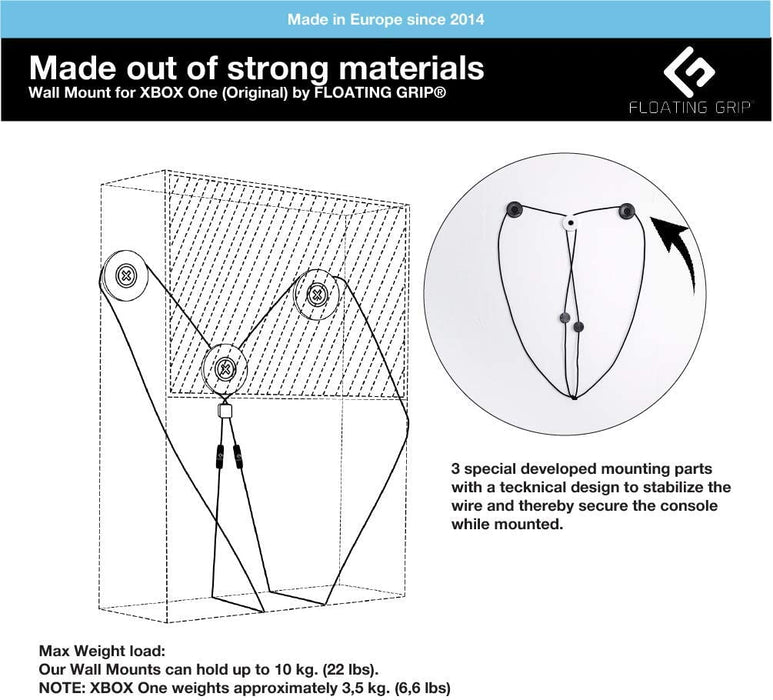Original Wall Mount - Bundle (Xbox One