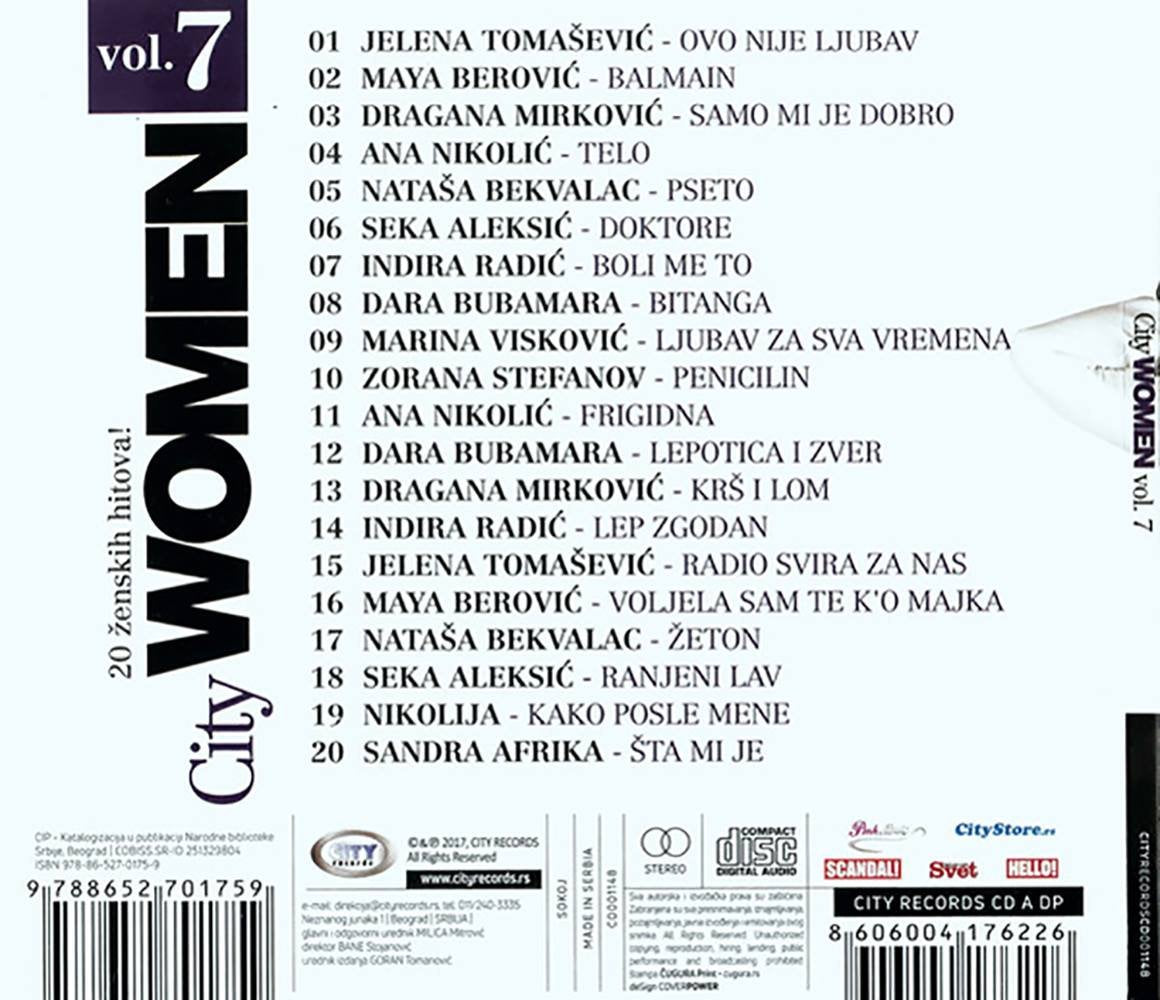 VARIOUS ARTISTS - CITY WOMEN VOL. 7 (1 CD)