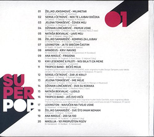 VARIOUS ARTISTS - SUPER POP HITOVI 1 (1 CD)