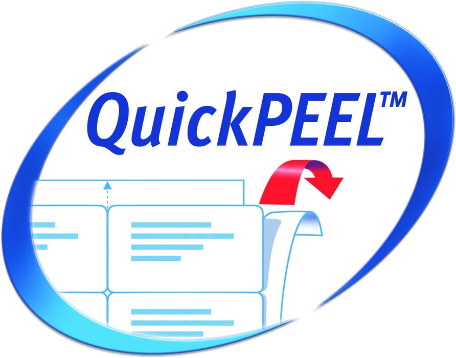 Avery Self Adhesive Address Mailing Labels, Laser Printers, 12 Labels Per A4 Sheet, 1200 Labels, UltraGrip (L7164