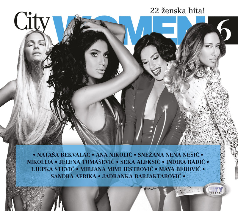 VARIOUS ARTISTS - CD CITY WOMEN 6 (1 CD)
