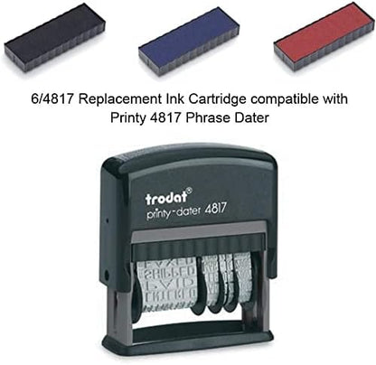 Trodat Swop Pads 6/4817 Replacement Ink Pads