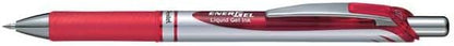 Pentel EnerGel XM BL77 - Retractable Liquid Gel Ink Pen - 0.7mm - 54% Recycled - Red - Box of 12