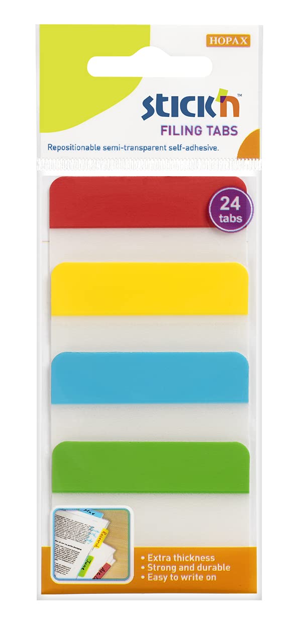 Stick N 38x51mm Filing Flag - Multicolour