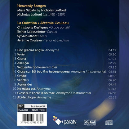 La Quintina Jeremie Couleau Christo - Heavenly Songes
