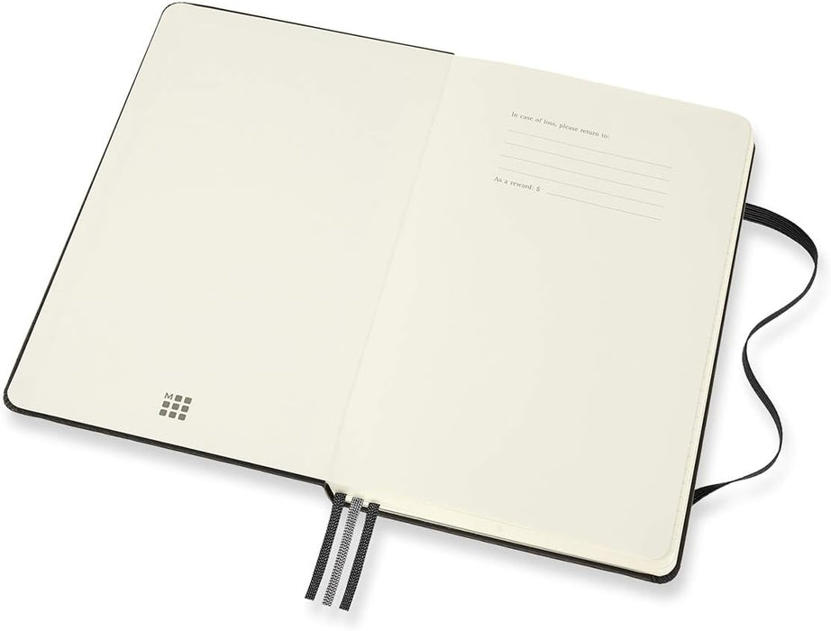 Moleskine Planificateur Professionnel et Carnet de Notes pour Objectifs, Journal de Productivité pour Projets et Gestion de Projets, Couverture Rigide, Large 13 x 21 cm, Couleur Noire, 288 Pages