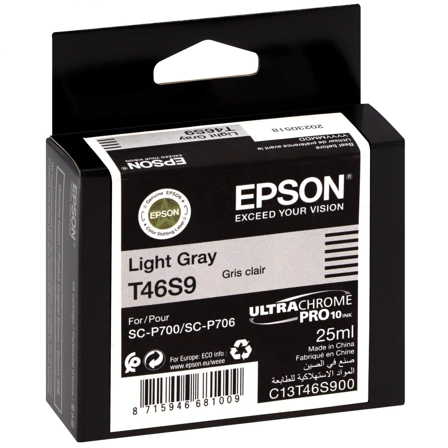Epson C13T46S900 Inchiostro Grigio Chiaro 25 Ml