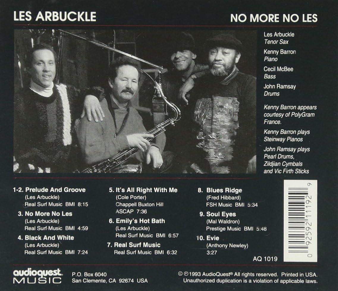Les Arbuckle - No More No Les