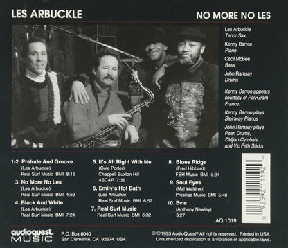 Les Arbuckle - No More No Les