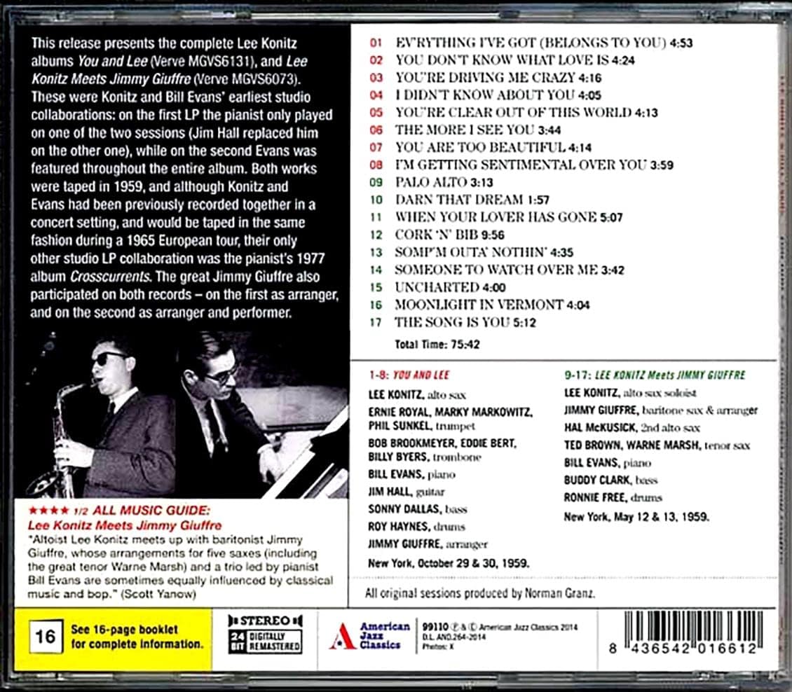 You And Lee + Lee Knotiz Meets Jimmy Giuffre