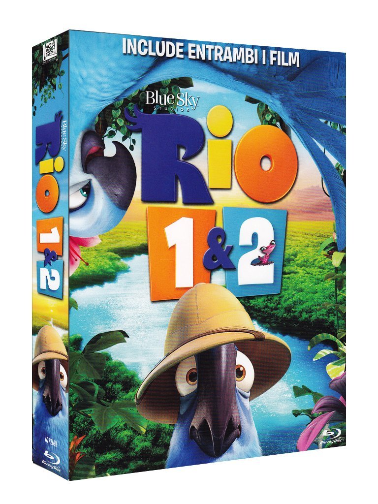 Rio 1&2, 2 Blu-Ray