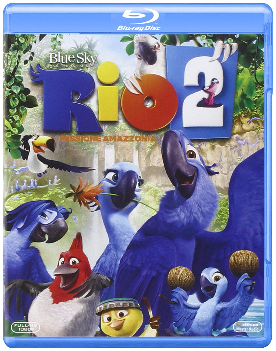 Rio 1&2, 2 Blu-Ray