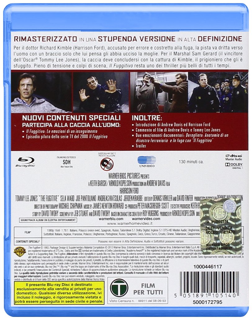 Il fuggitivo (edizione rimasterizzata