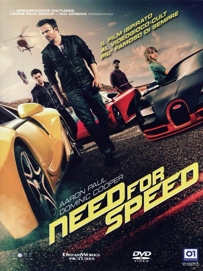 need for speed dvd Italian Import