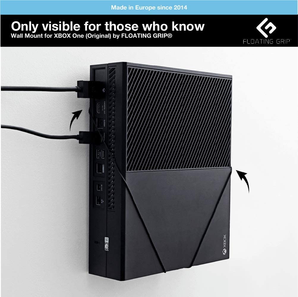 Floating Grip Xbox One Wall Mount (Black)