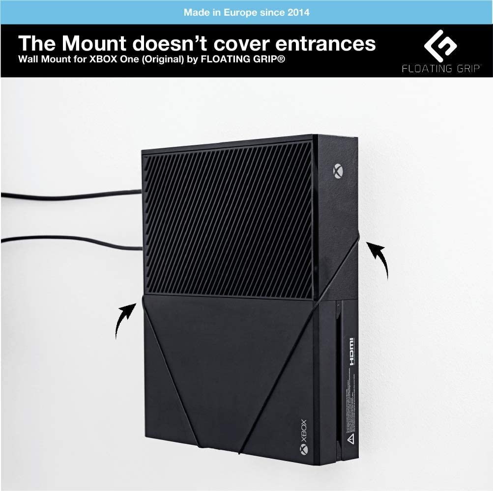 Floating Grip Xbox One Wall Mount (Black)