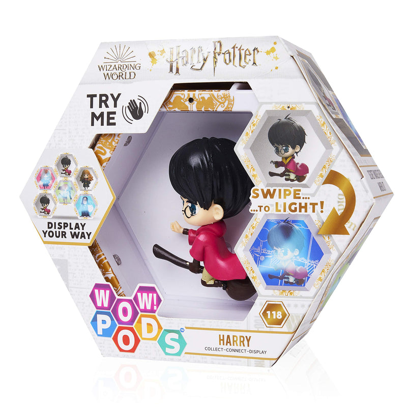 WOW! PODS Harry Potter Wizarding World Light-Up Bobble-Head Figure | Official Collectable Toy (Harry