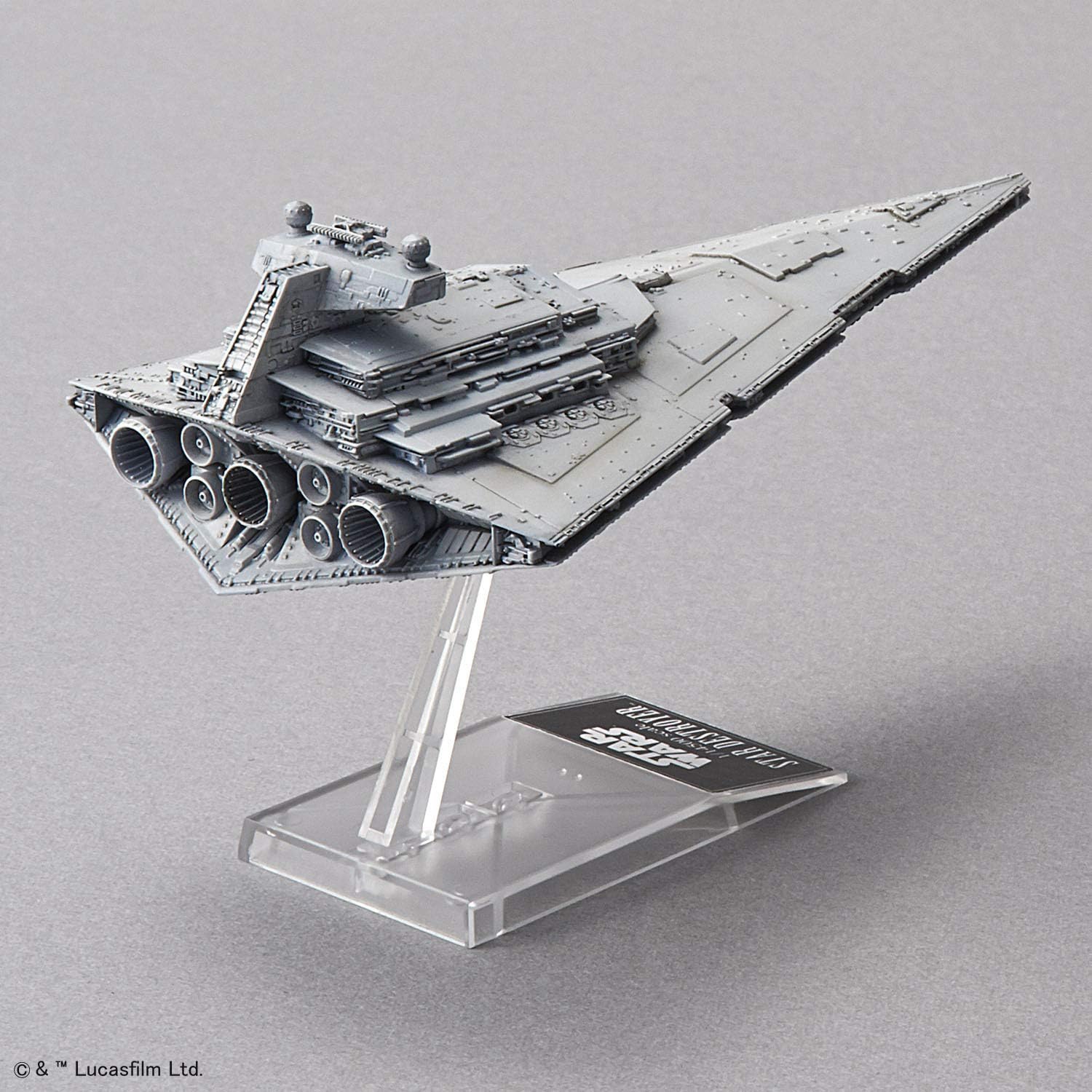 Revell Wars Bandai Death II + Imperial Star Kit Modelo, Color Plateado, Talla única (01207