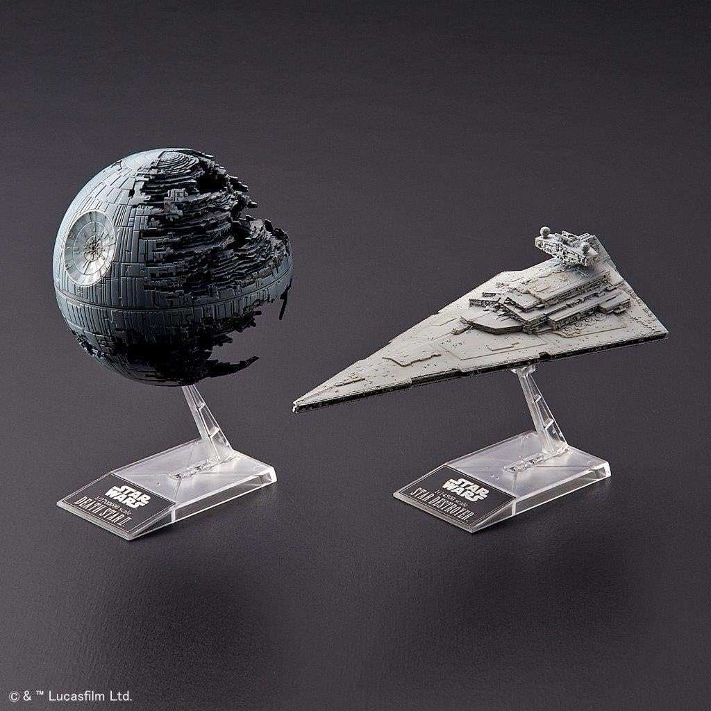 Revell Wars Bandai Death II + Imperial Star Kit Modelo, Color Plateado, Talla única (01207