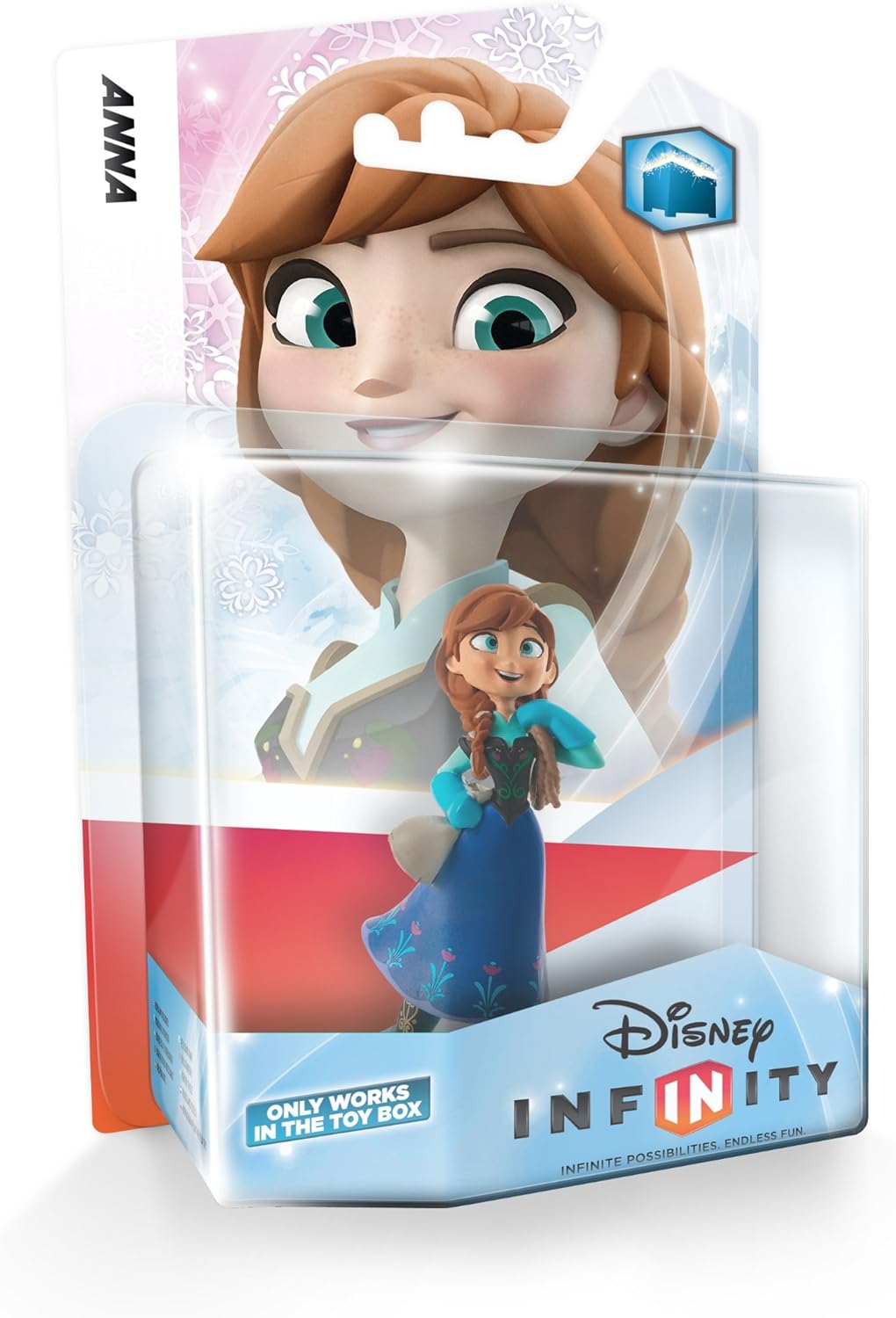 Disney Infinity Character - Anna (DELETED LINE) /Video Game Toy
