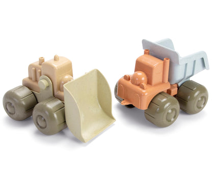 Dantoy Bio-Line Hand Excavator and Lorry Pack of 2 from 24 Months
