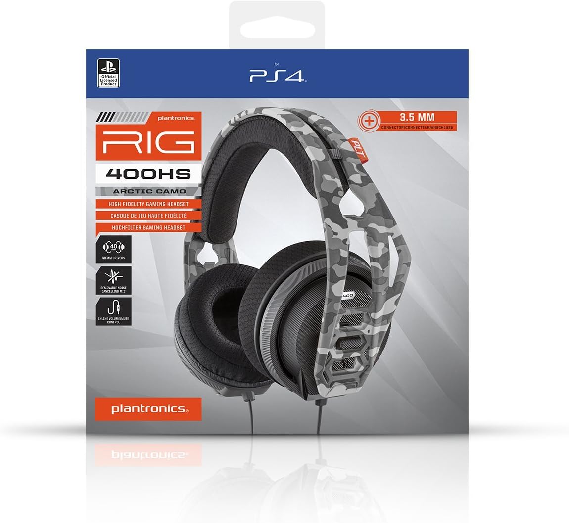 Plantronics RIG 400HS Gaming Headset Arctic Camo (PS4