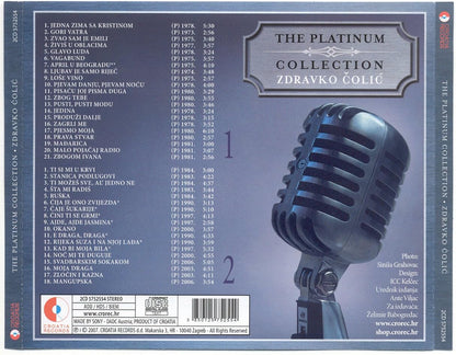 ZDRAVKO COLIC - The platinum collection (2 CD)