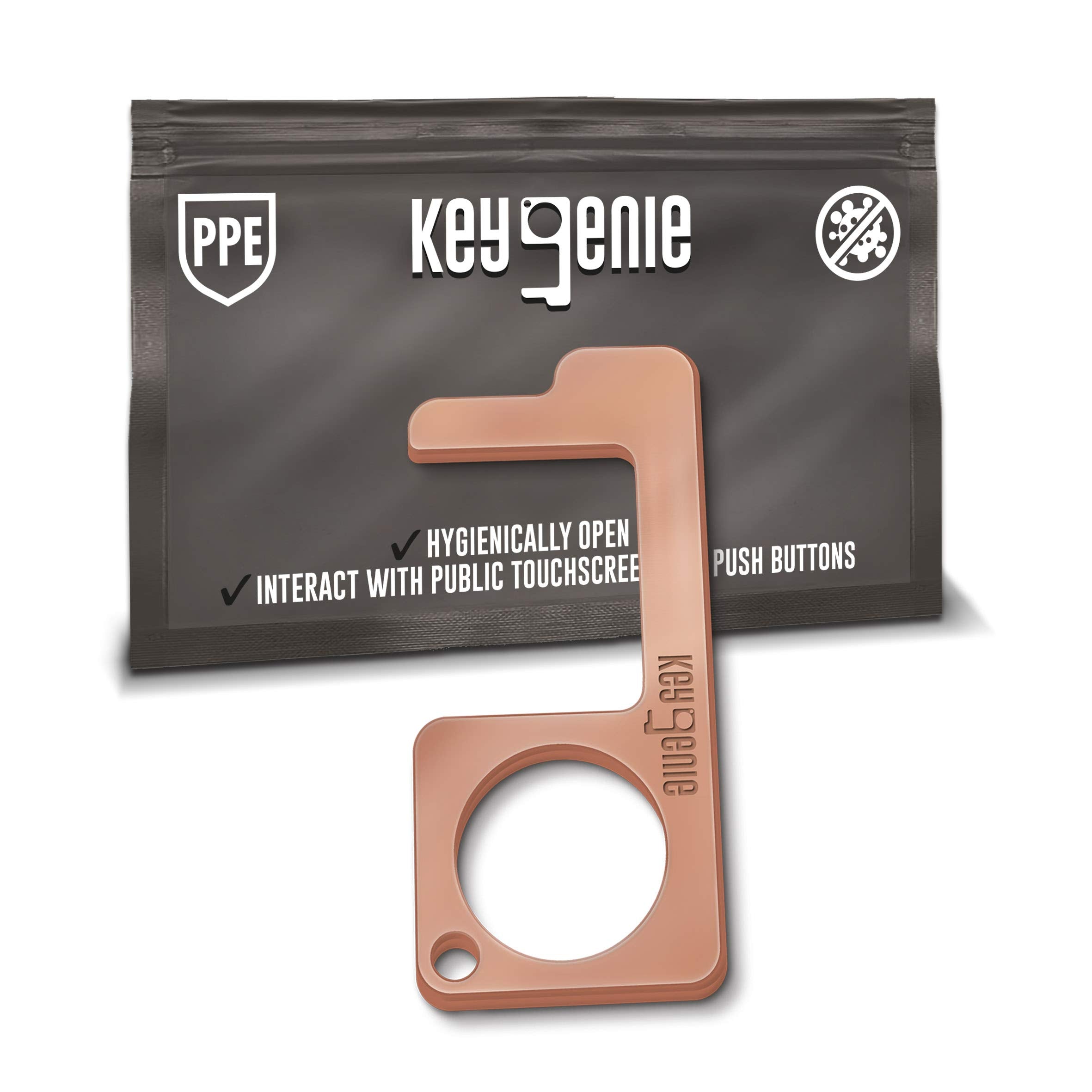 Key Genie Rose Gold No Contact Hook