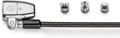 Kensington ClickSafe 2.0 3-in-1 Keyed Laptop Lock (T-Bar, Nano & Wedge Anchors