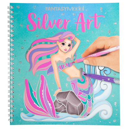 Depesche Top Model - Fantasy Silver Art Design Book (411237