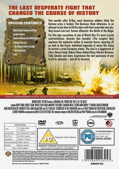 Battle of the Bulge  (IMPORT) (No Dutch version