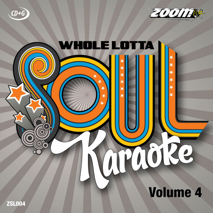 Zoom Karaoke CD+G - Whole Lotta Soul And Motown - Volume 4