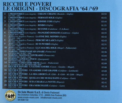 Le Origini Discografia 64-69