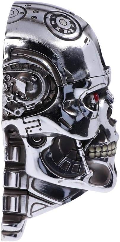 Nemesis Now T-800 Terminator 2 Judgement Day T2 Head Bottle Opener, Polyresin, Silver, One Size